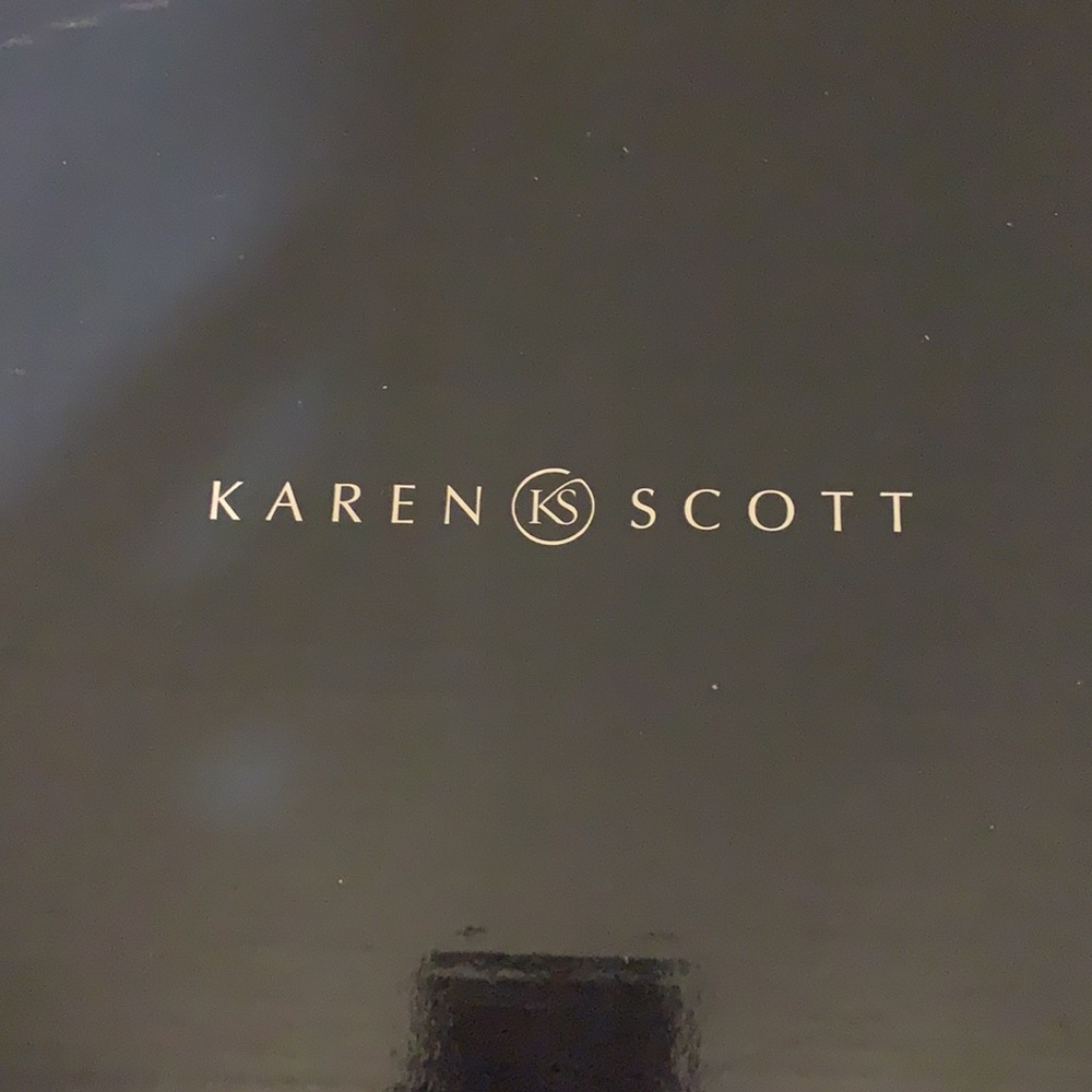 Dark brown Karen Scott boots. - Picture 6 of 7